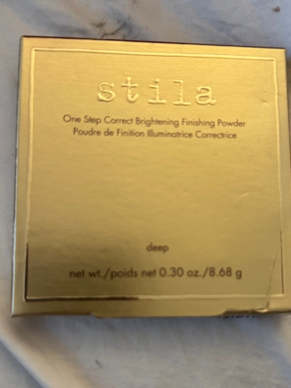 Stila One Step Correct Brightening Finishing Powder – Deep | Brand New